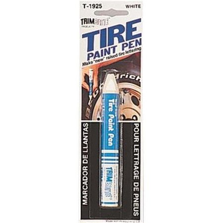 TRIMBRITE TRIMBRITE T1925 Tire Marker; White T18-T1925